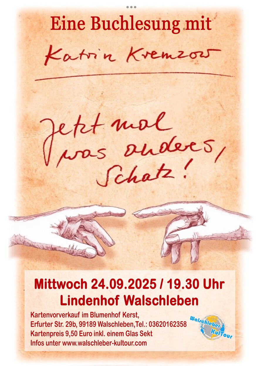 Jetzt mal was anderes, Schatz!