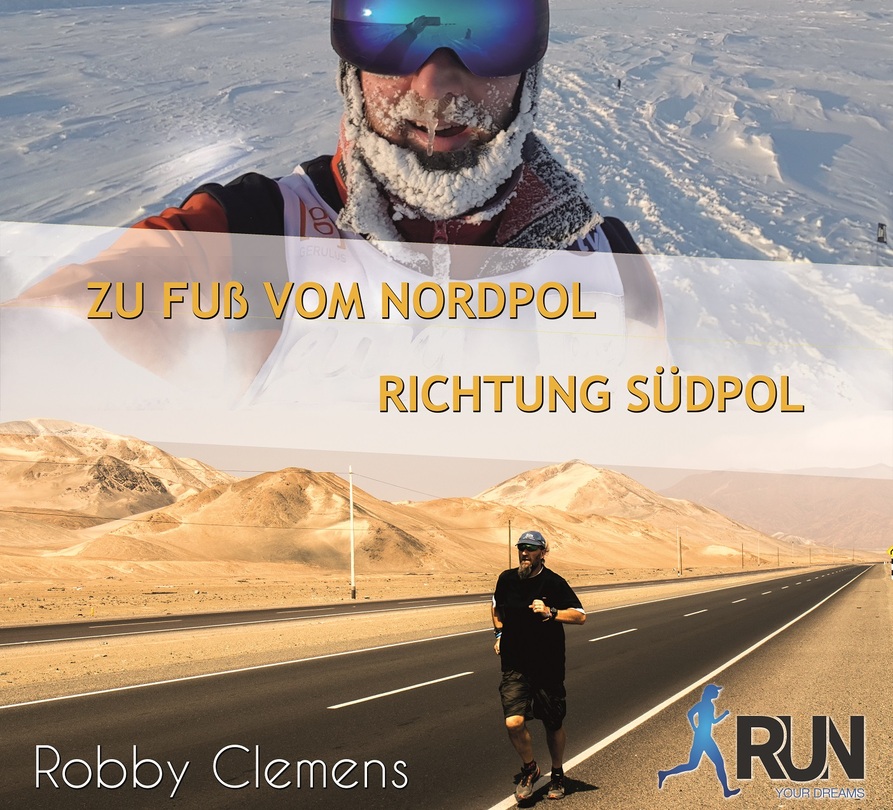 Zu Fuß vom Nordpol Richtung Südpol